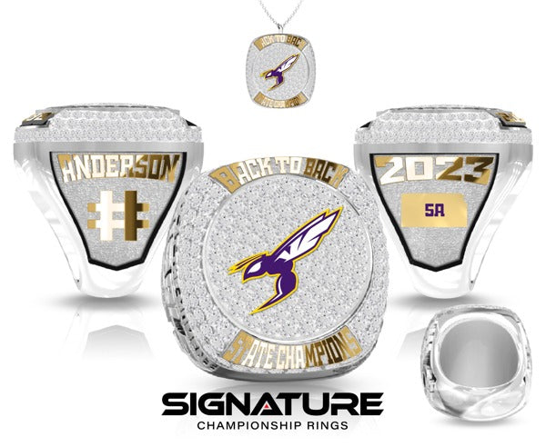 Valley Center High School Softball 2023 Championship Ring