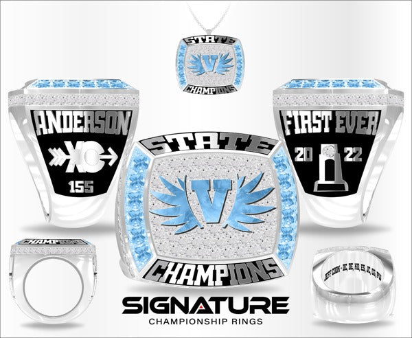 Valor Christian High School Cross Country -Men's 2023 Championship Ring