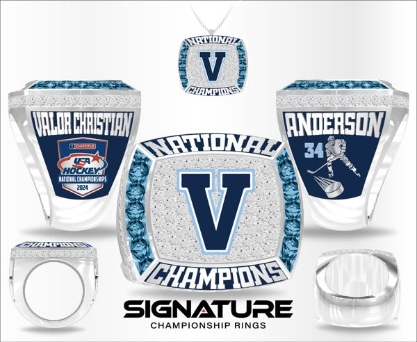 Valor Christian High School Hockey -Men's 2024 Championship Ring