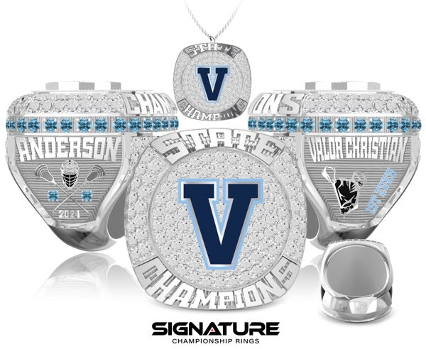 Valor Christian High School Lacrosse -Men's 2024 Championship Ring