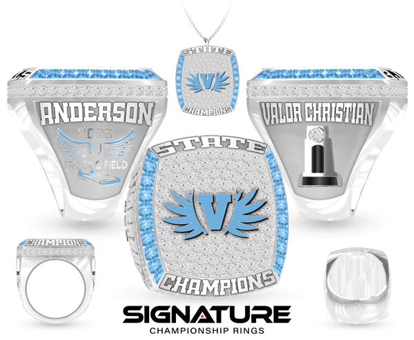 Valor Christian High School Women's Track &amp; Field 2023 Championship Ring