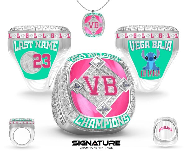Vega Baja Baseball 2024 Championship Ring