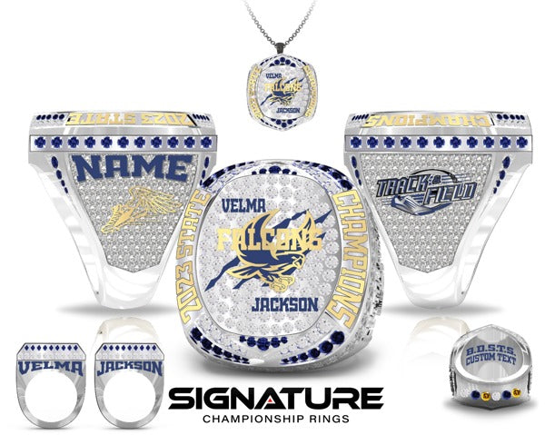 Velma Jackson High School Track &amp; Field -Men's 2023 Championship Ring