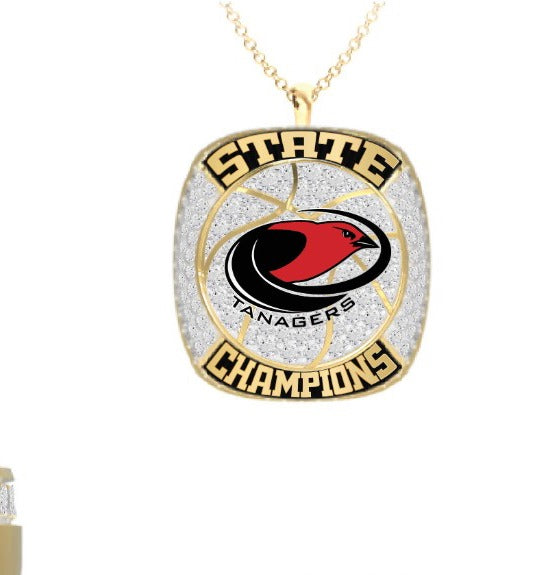 Vermillion High School Basketball -Women's 2024 Pendant