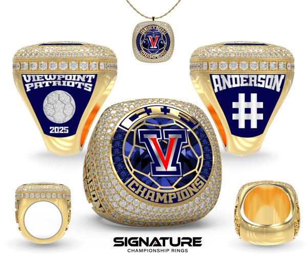 Viewpoint High School Soccer -Women's 2025 Championship Ring