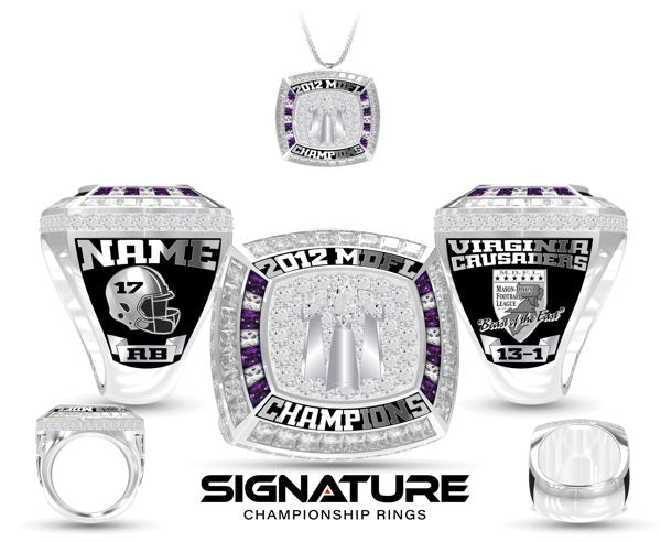 Virginia Crusaders Championship Ring