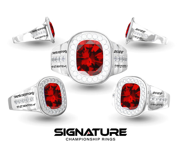 Wisconsin Basketball Coach's Association  Fashion Ring
