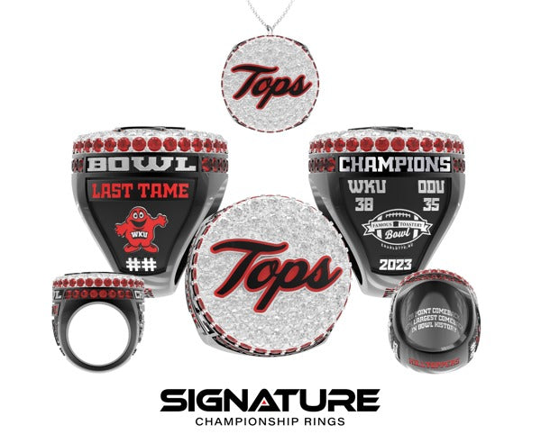 Western Kentucky University Football 2023 Championship Ring