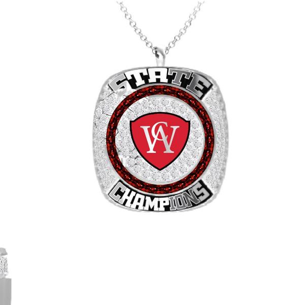 Wright Christian Academy High School Pendant