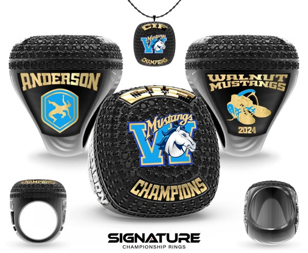 Walnut High School Wrestling 2024 Championship Ring