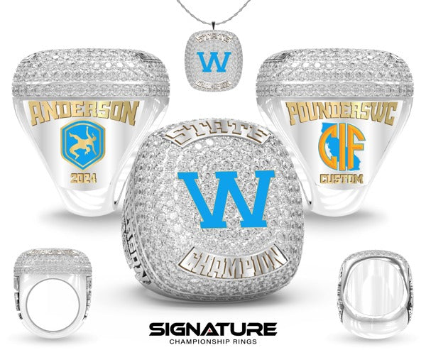 Walnut High School Wrestling 2024 Championship Ring