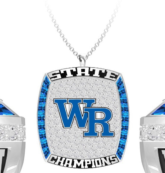 Washburn Rural High School Bowling 2023 Pendant