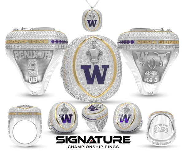University of Washington Football 2024 Championship Ring