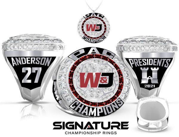 Washington & Jefferson Championship Ring