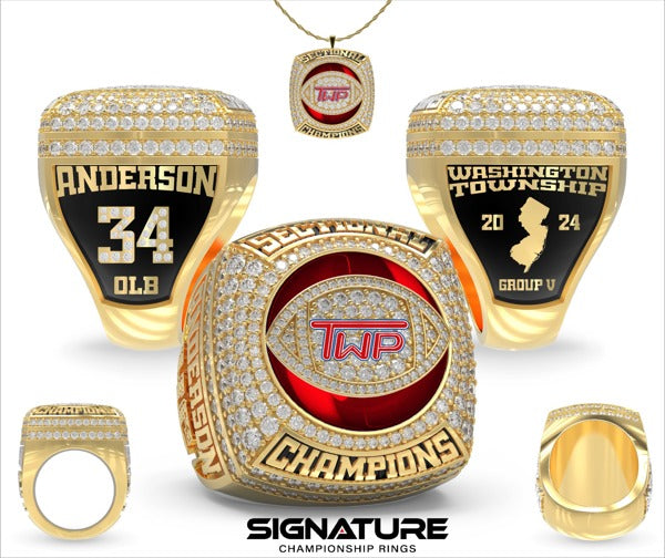 Washington Township High School Football 2024 Championship Ring