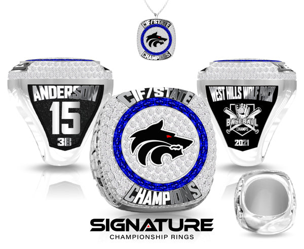 West Hills HS Championship Ring