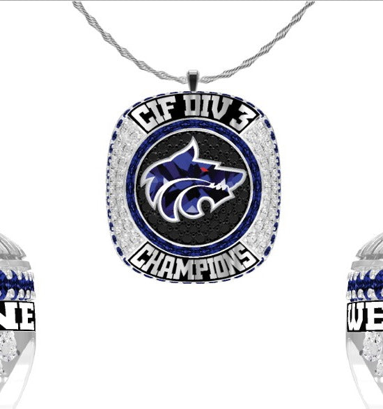 West Hills High School Lacrosse -Men's 2024 Pendant