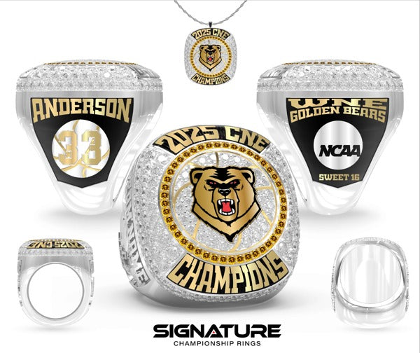 Western New England University Basketball -Men's 2025 Championship Ring