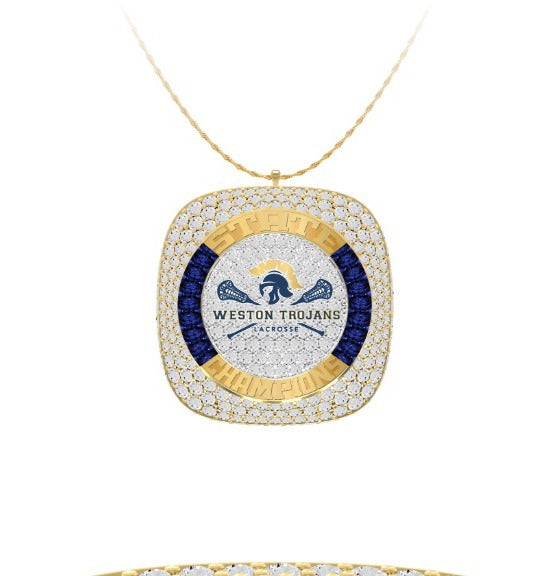 Weston High School Lacrosse -Men's 2024 Pendant