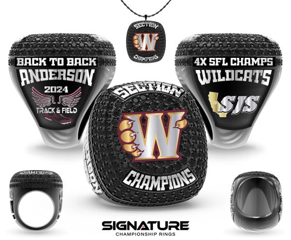 Whitney High School Track &amp; Field -Coed 2024 Championship Ring