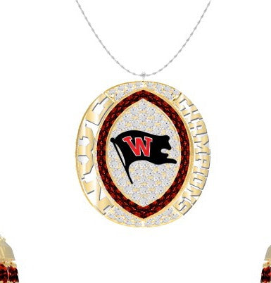 Whitworth University Football 2023 Pendant