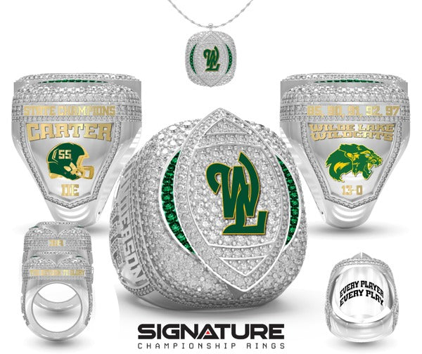 Wilde Lake High School  Football 1997 Championship Ring
