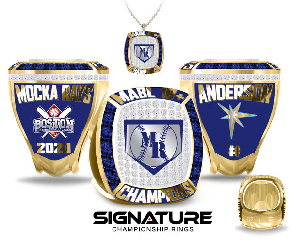 Mocka Rays Baseball  Championship Ring