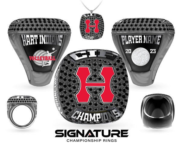 William S Hart High School Volleyball -Men's 2023 Championship Ring