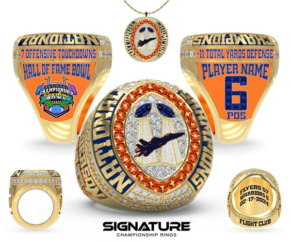 Windsor Flyers Football 2024 Championship Ring
