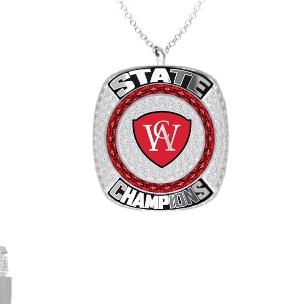 Wright Christian Academy High School Pendant