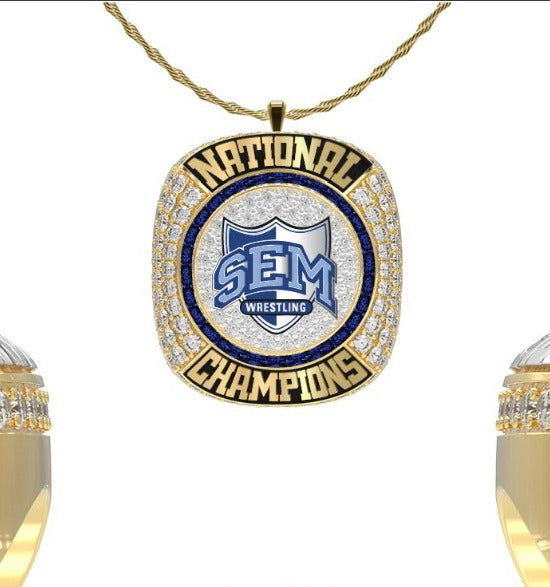 Wyoming Seminary Wrestling 2024 Pendant