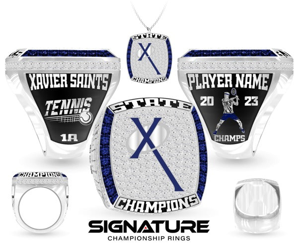 Xavier High School Tennis -Men's 2023 Championship Ring