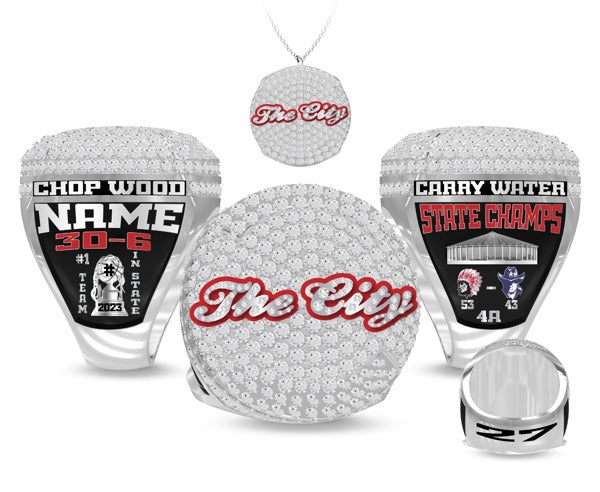 Yazoo City High School OSR Basketball -Men's 2023 Championship Ring
