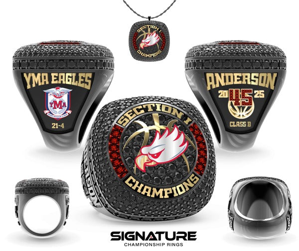 Yonkers Montessori Academy Basketball -Women's 2025 Championship Ring