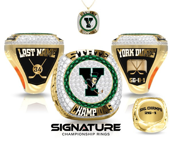 York Hockey Club Hockey -Men's 2023 Championship Ring