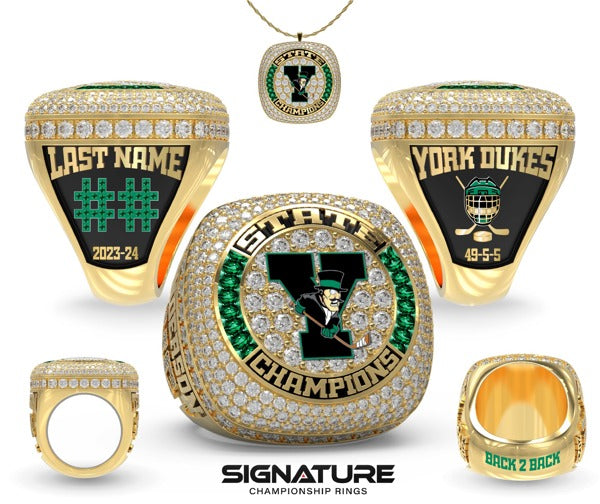 York Hockey Club Hockey -Men's 2024 Championship Ring