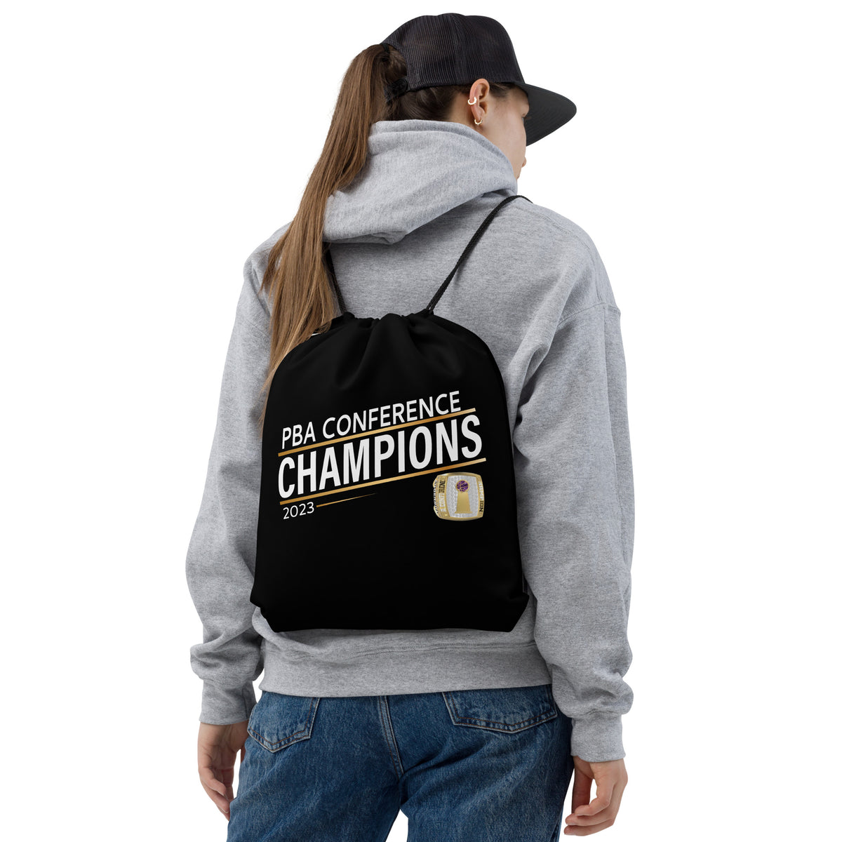Columbus GA Vipers Basketball -Men's 2023 Drawstring bag