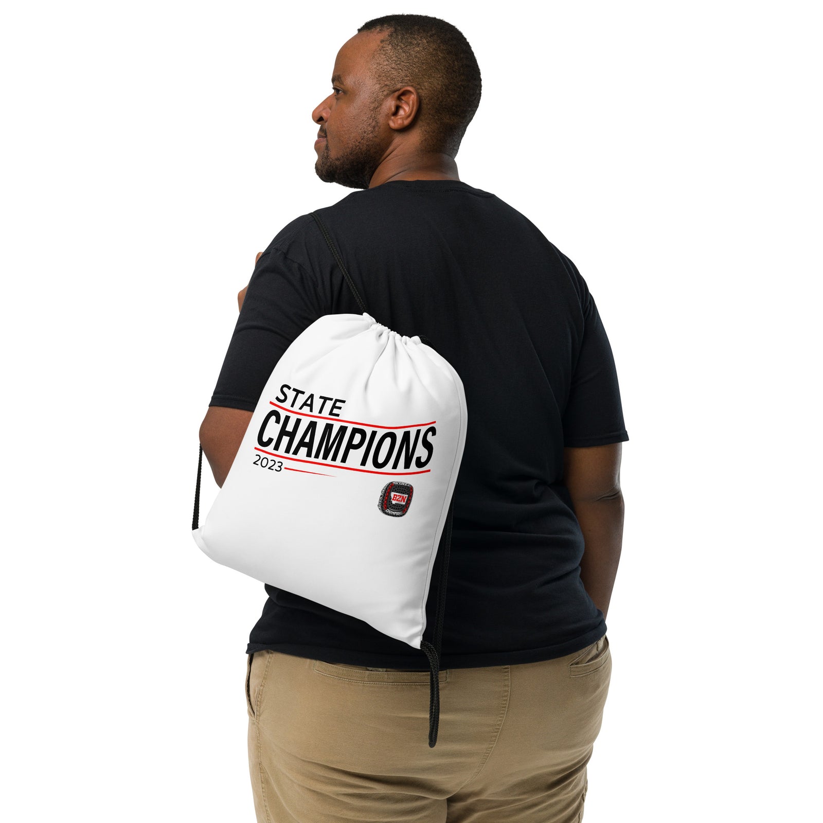 Bozeman High School Lacrosse -Men's 2023 Drawstring bag