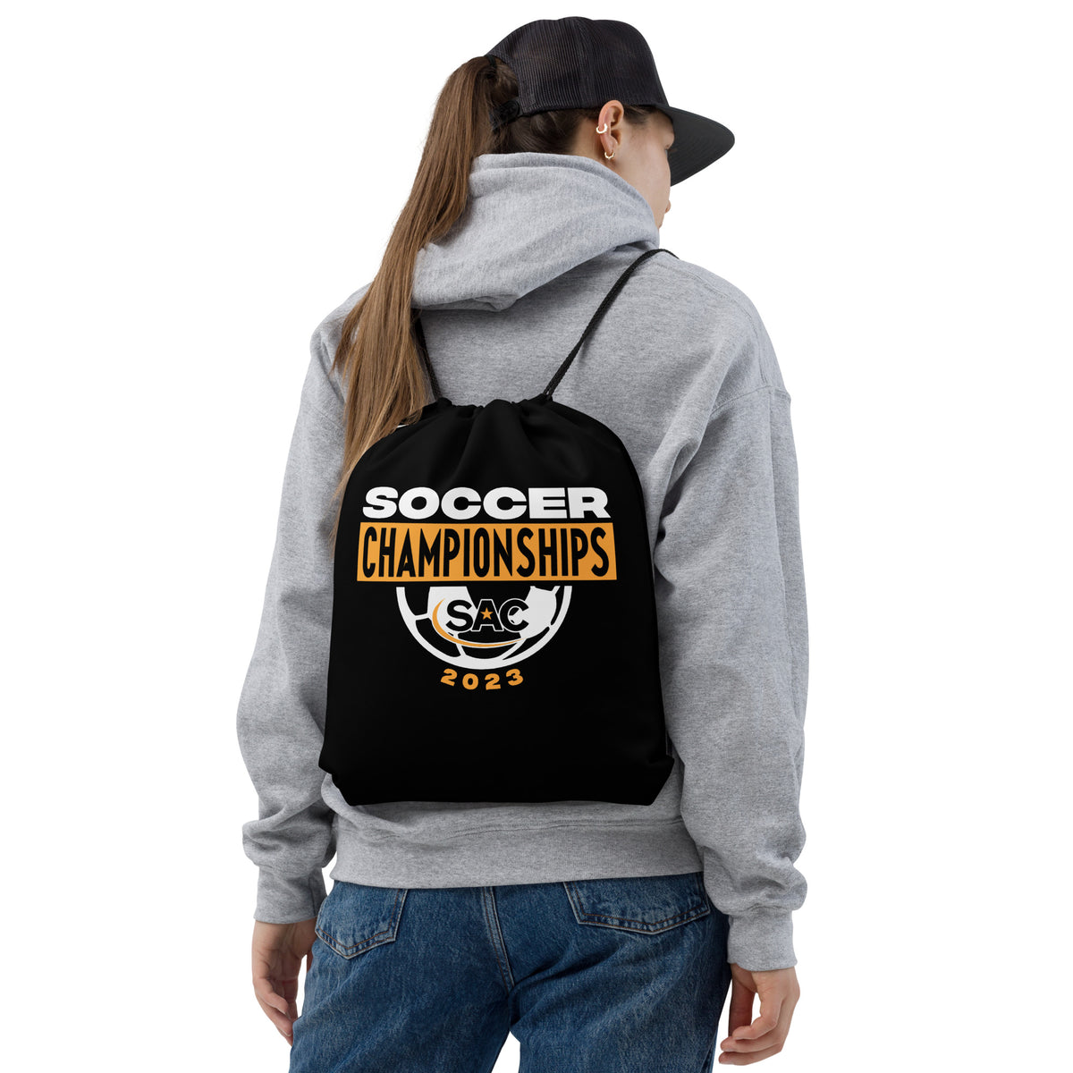 SAC Soccer Championship 2023 Drawstring bag