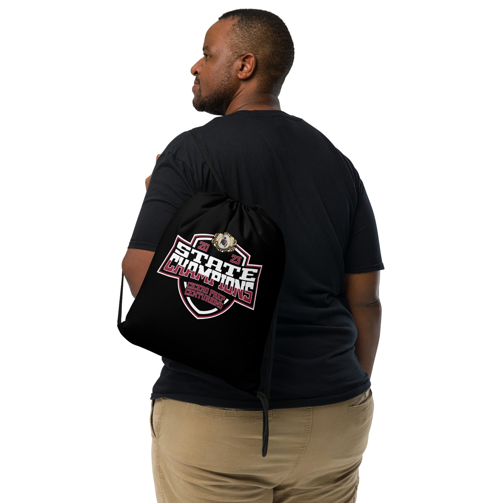Cicero Preparatory Academy Volleyball -Women's 2023 Drawstring bag