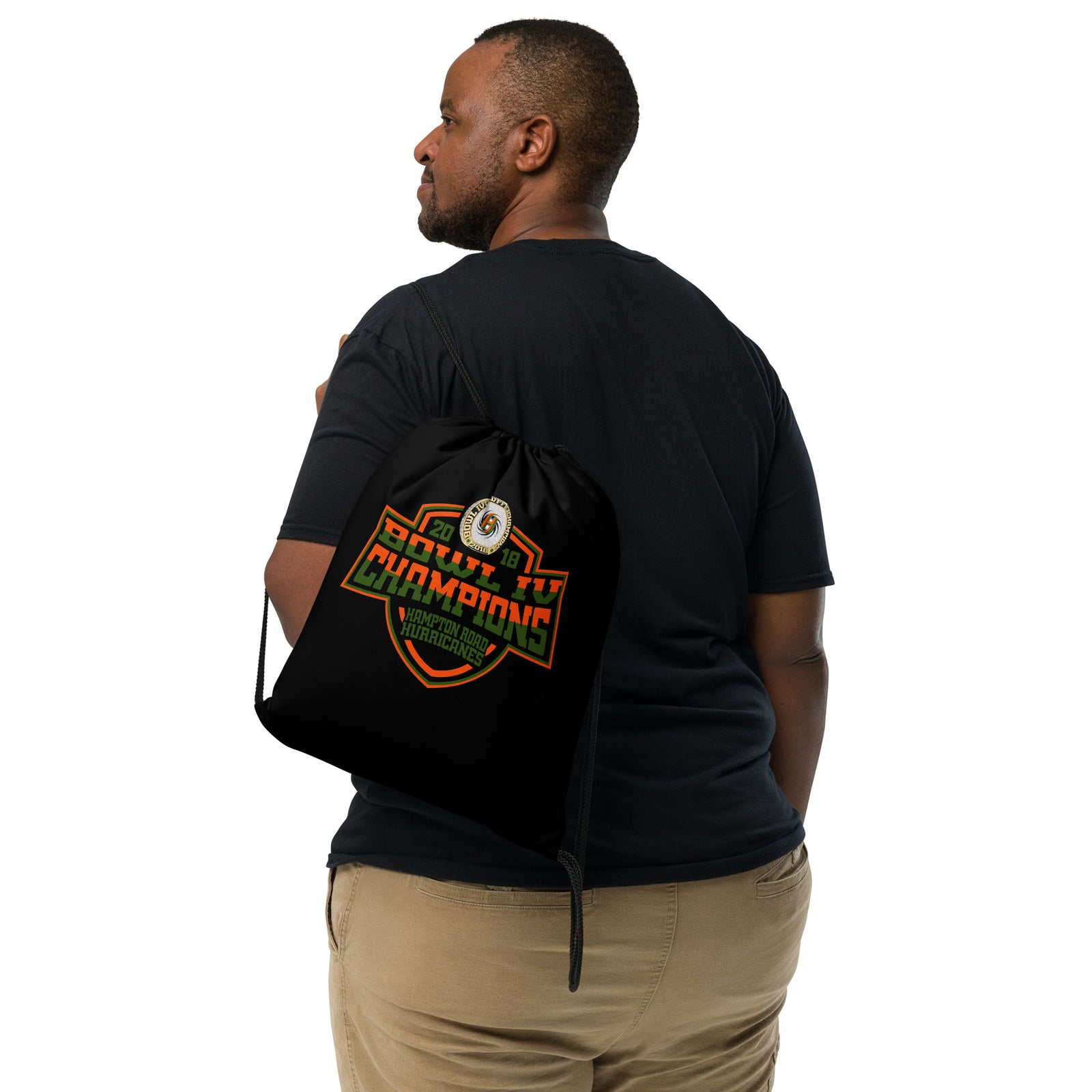 Hampton Road Hurricanes Football 2018 Drawstring bag