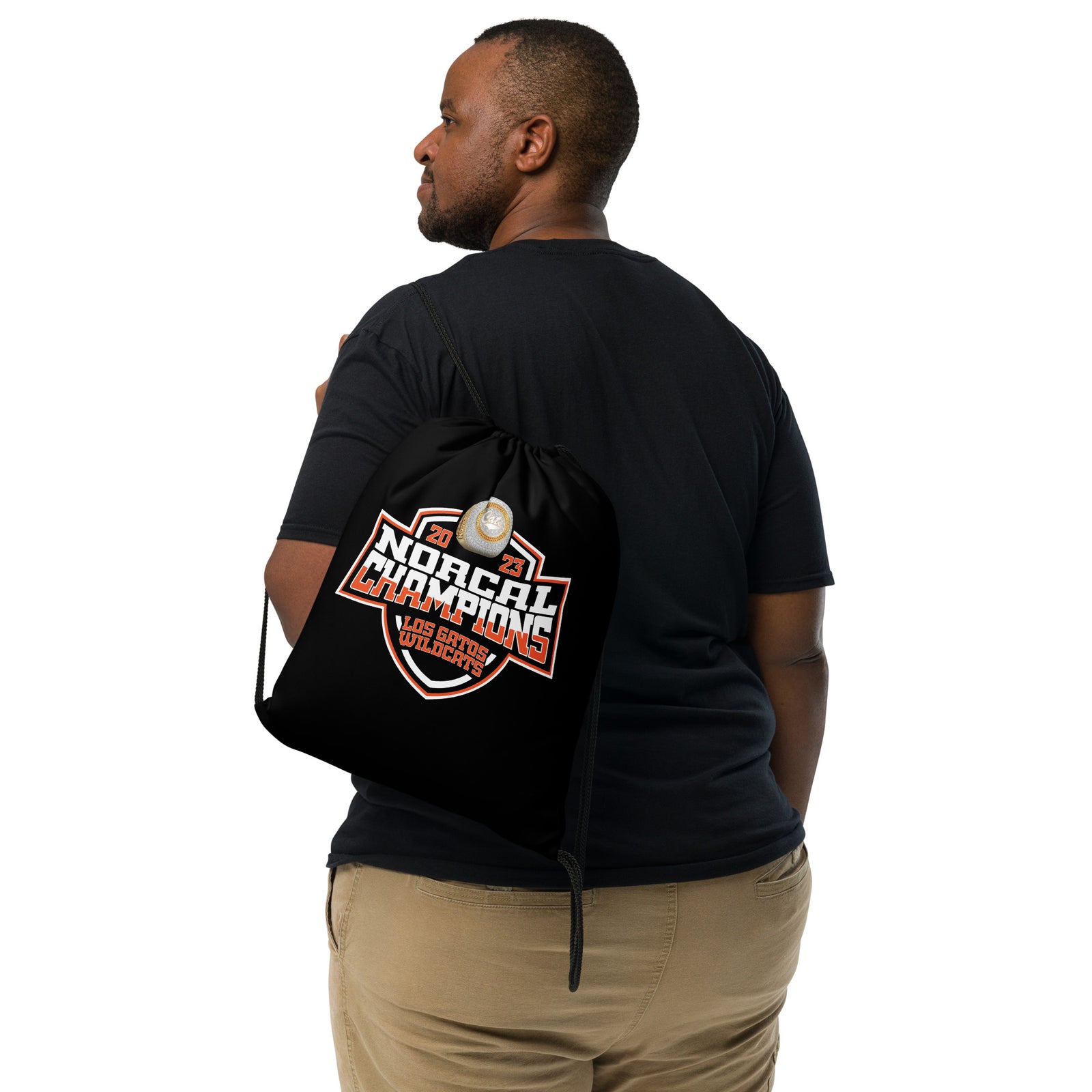 Los Gatos High School Football 2023 Drawstring bag
