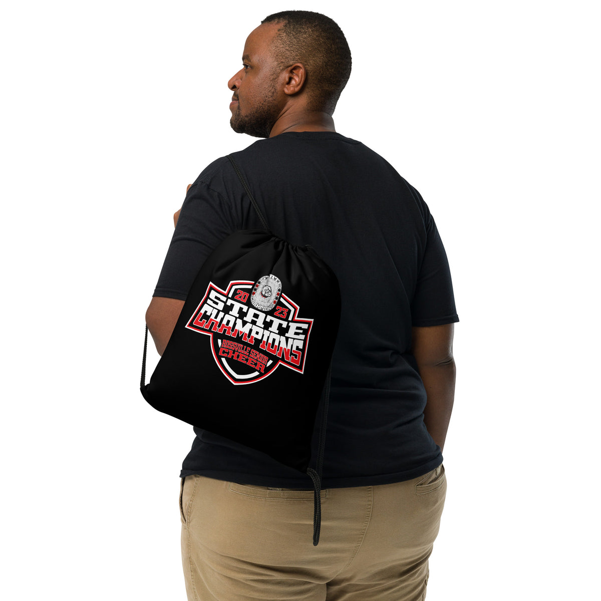 Rossville Senior High School Cheer 2023 Drawstring bag