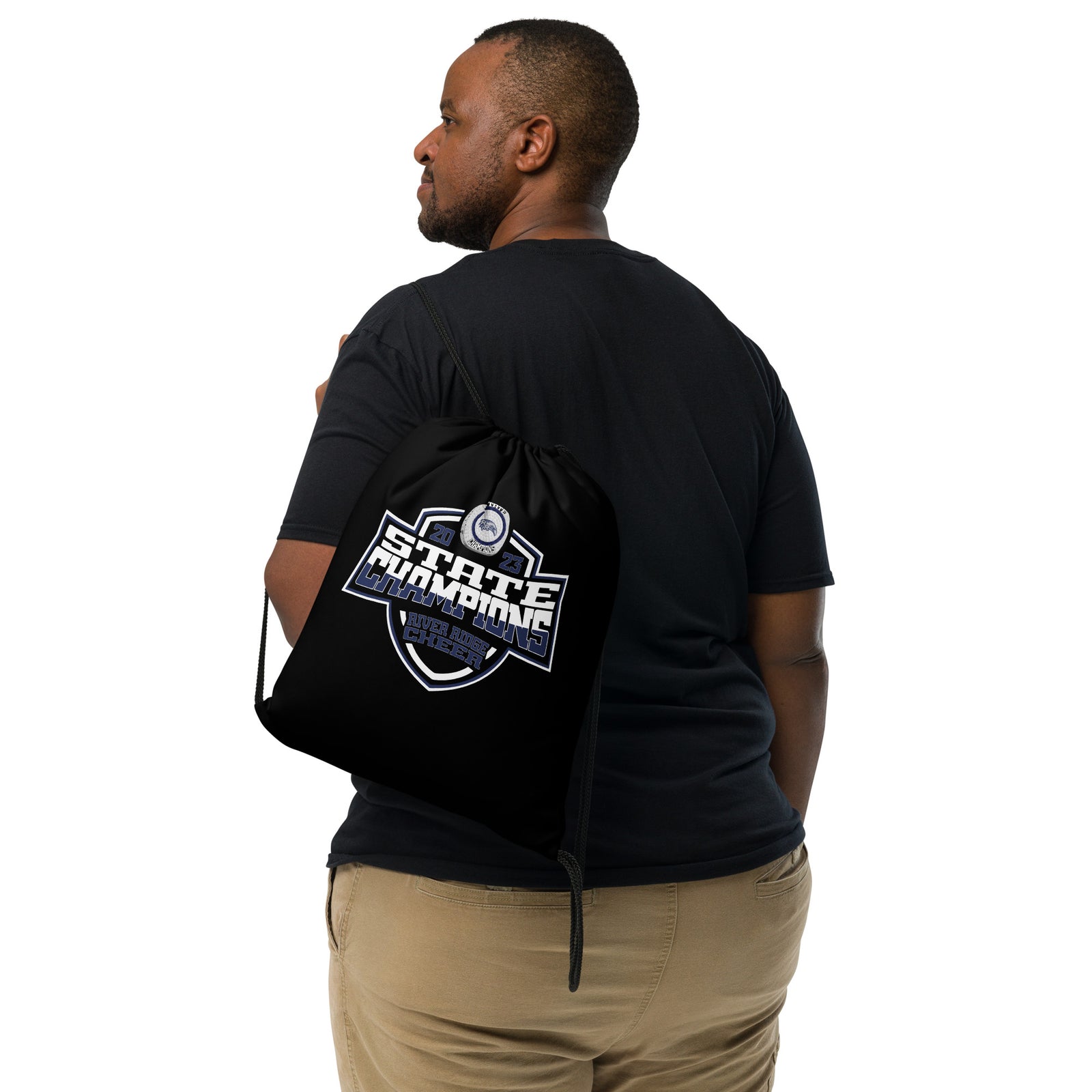 River Ridge High School Cheer 2023 Drawstring bag