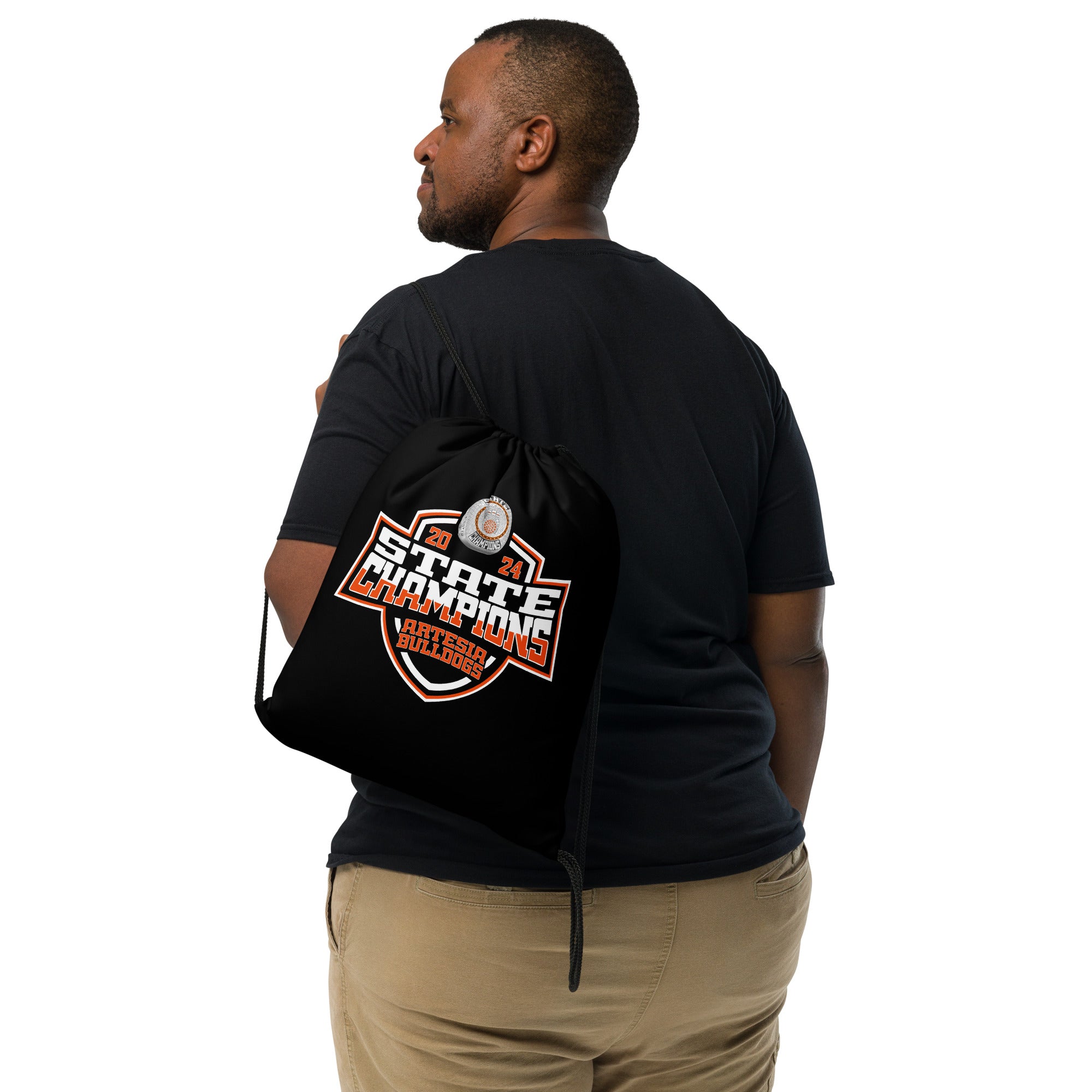 Artesia High School Bowling 2024 Drawstring bag