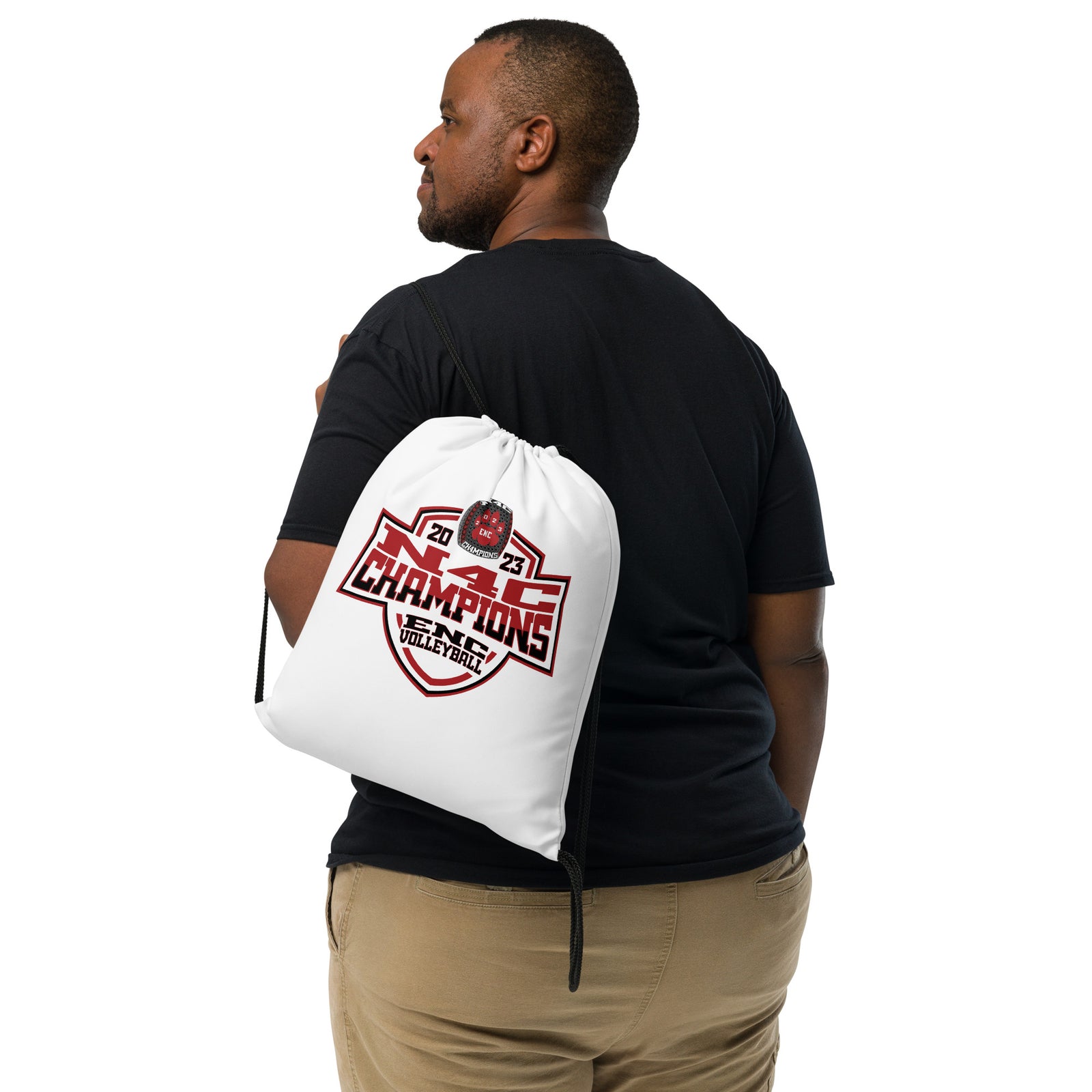 Eastern Nazarene College Volleyball -Women's 2023 Drawstring bag