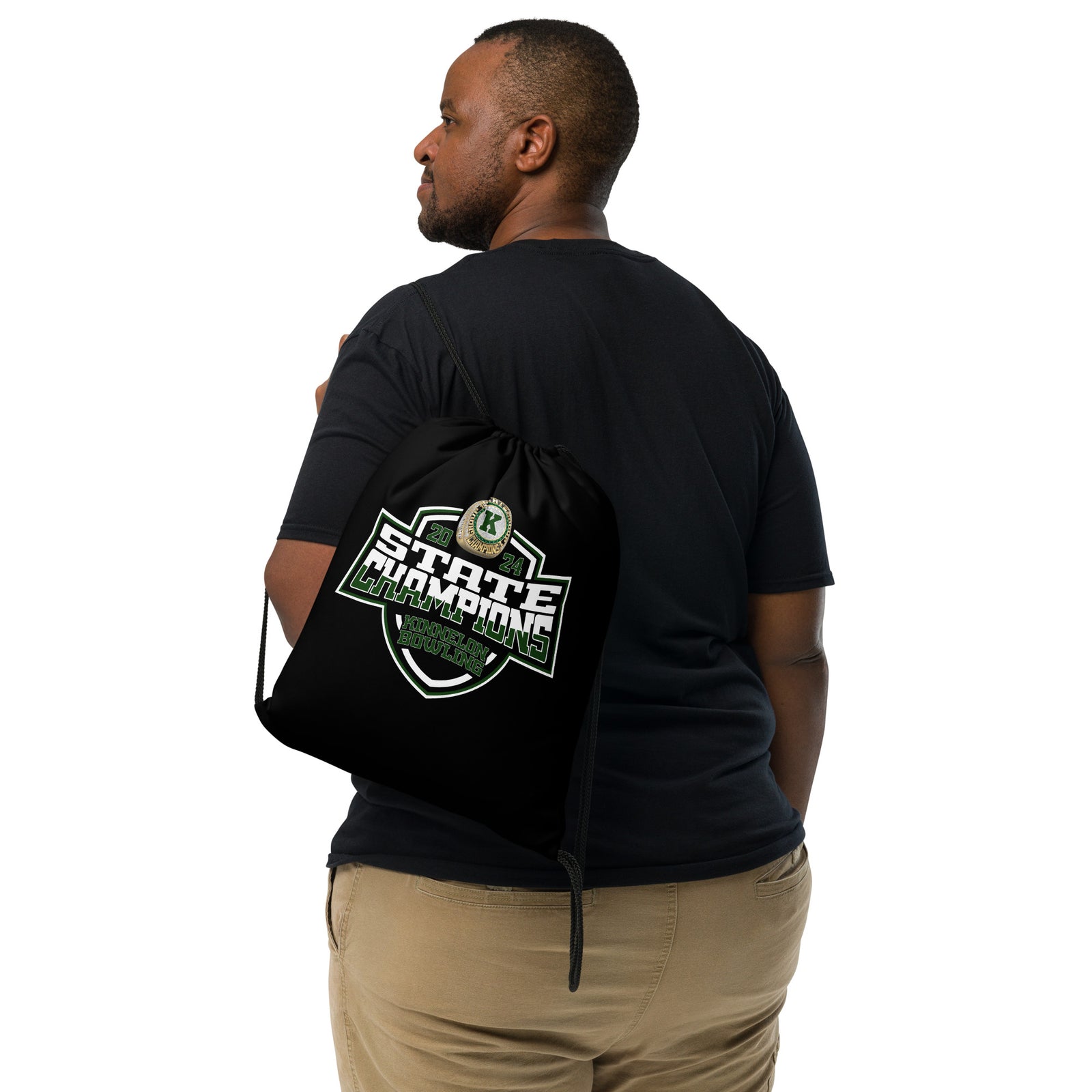 Kinnelon High School Bowling 2024 Drawstring bag