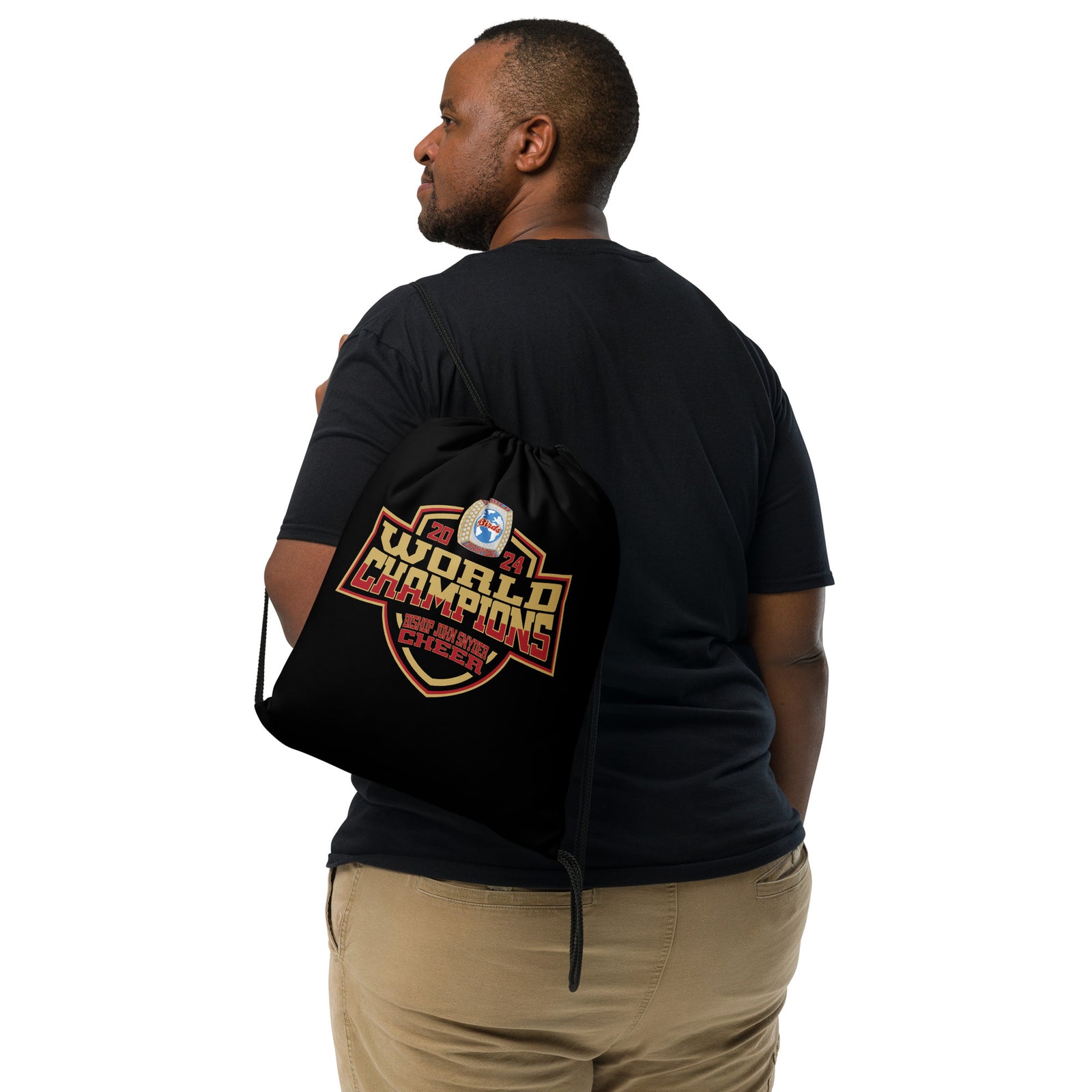 Bishop John Snyder High School Cheer 2024 Drawstring bag