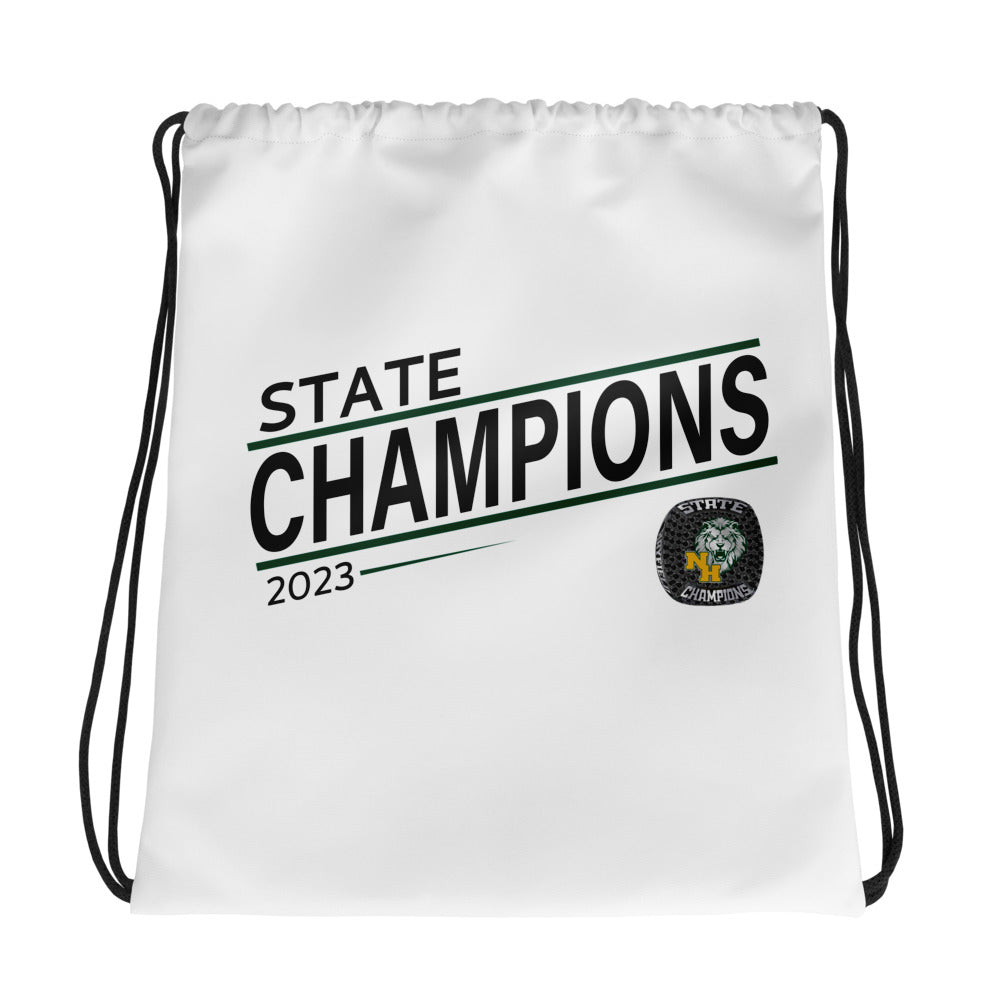 North Hunterdon High School Wrestling 2023 Drawstring bag