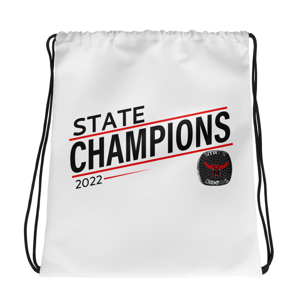 Marshall High School Soccer -Men's 2023 Drawstring bag